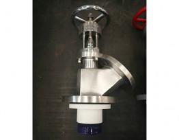 上、下展式襯氟放料閥